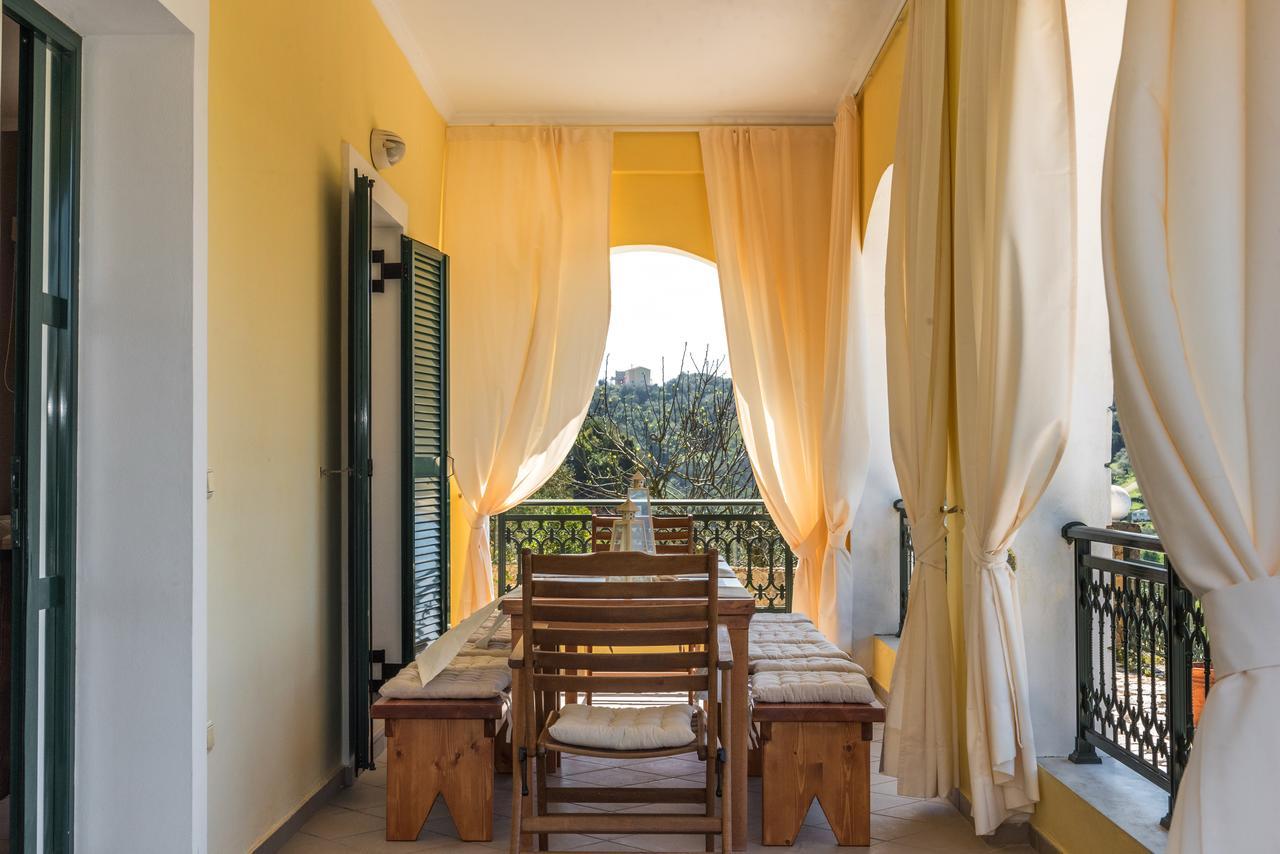 Corfu Villa Kokkini With Swimming Pool Kokkinion Екстер'єр фото