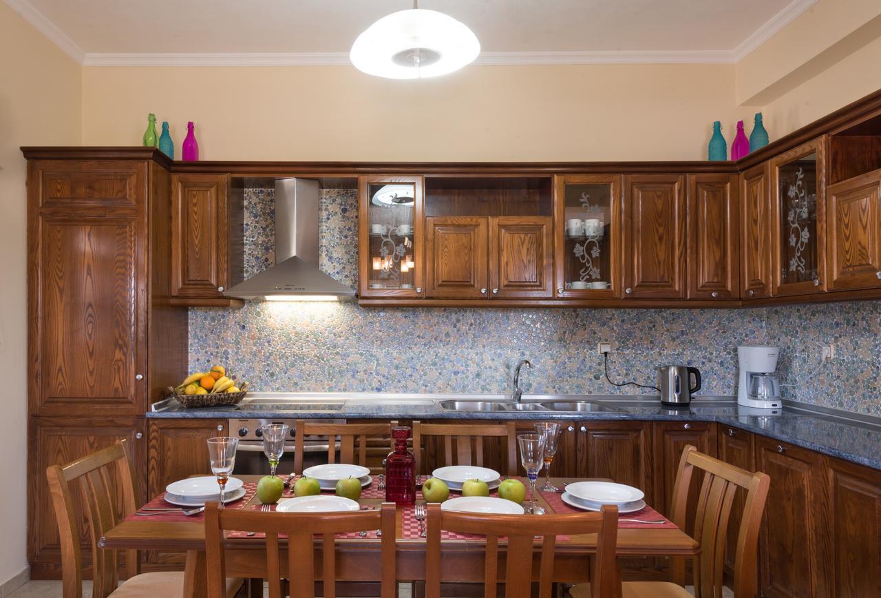 Corfu Villa Kokkini With Swimming Pool Kokkinion Екстер'єр фото