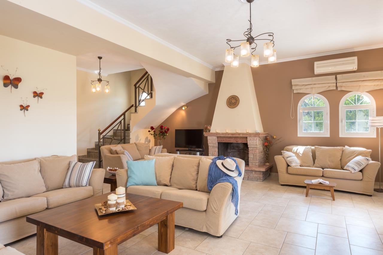 Corfu Villa Kokkini With Swimming Pool Kokkinion Екстер'єр фото