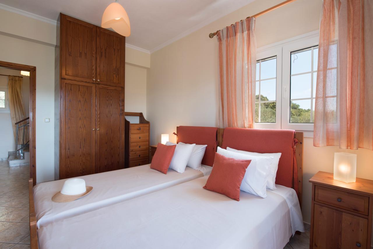 Corfu Villa Kokkini With Swimming Pool Kokkinion Екстер'єр фото